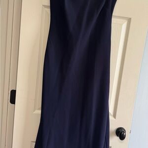 Vince Camuto Navy Sheath Dress flare bottom